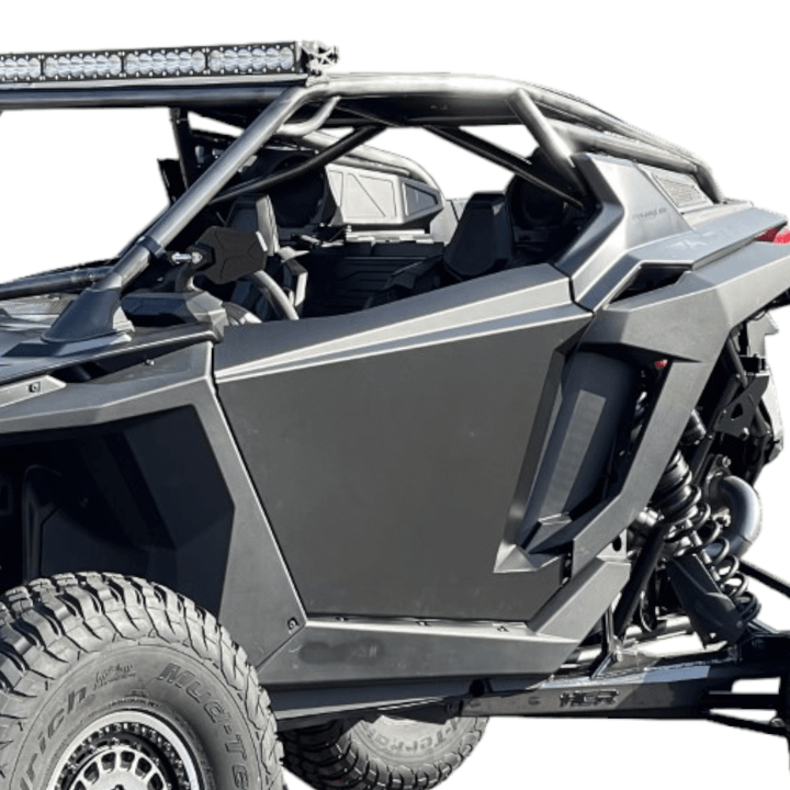 Moto Armor 2 Seat Aluminum Doors for Polaris RZR Pro XP / Turbo R / Pro R - Rugged Terrain