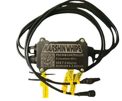 Marshin Whips Rosewell X - 2 Billet RV Rock lights x16 - Rugged Terrain
