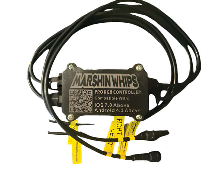 Marshin Whips Rosewell X - 2 Billet RV Rock lights x16 - Rugged Terrain