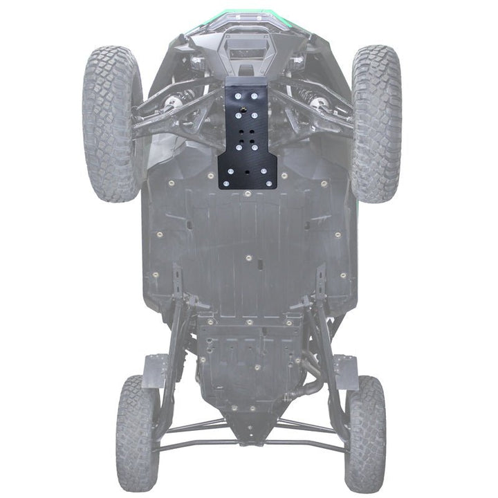 Factory UTV Polaris RZR Pro R / Turbo R Standalone Front Diff Skid Plate - Rugged Terrain