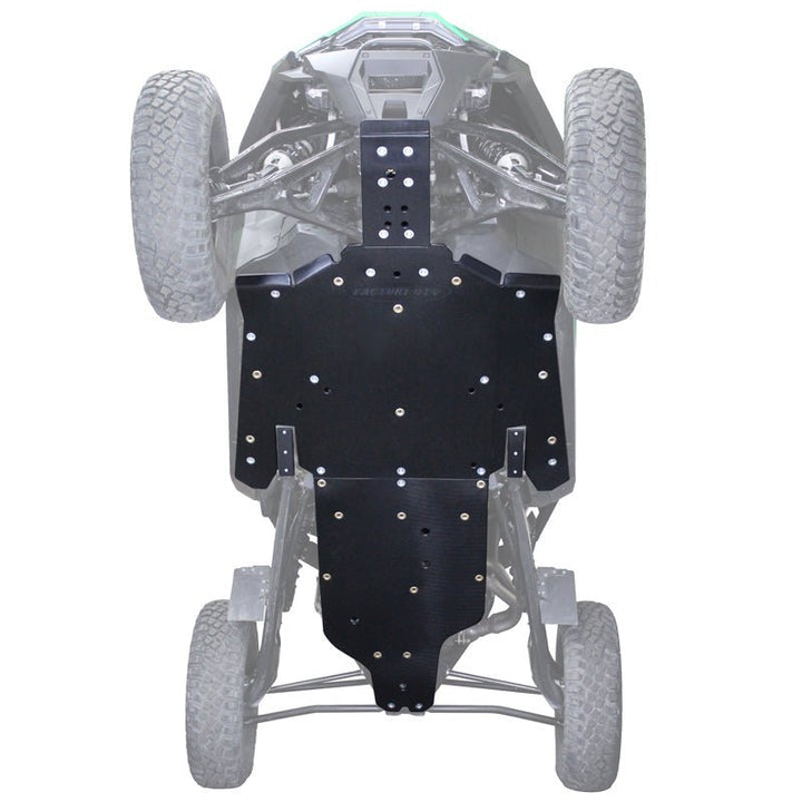 Factory UTV Polaris RZR Pro R UHMW Skid Plate - Rugged Terrain