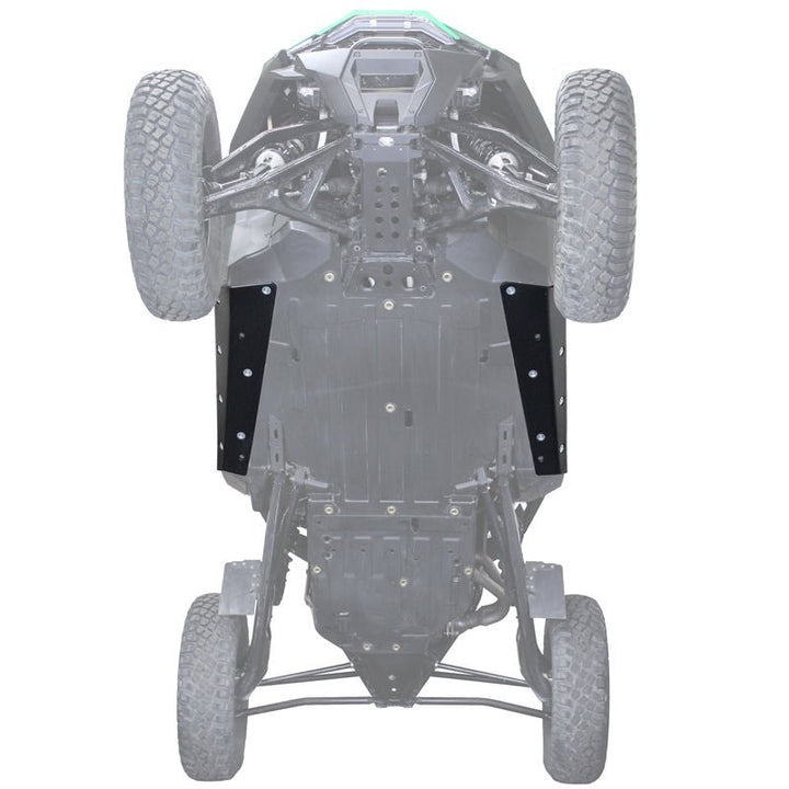 Factory UTV Polaris RZR PRO R UHMW Rock Sliders - Rugged Terrain