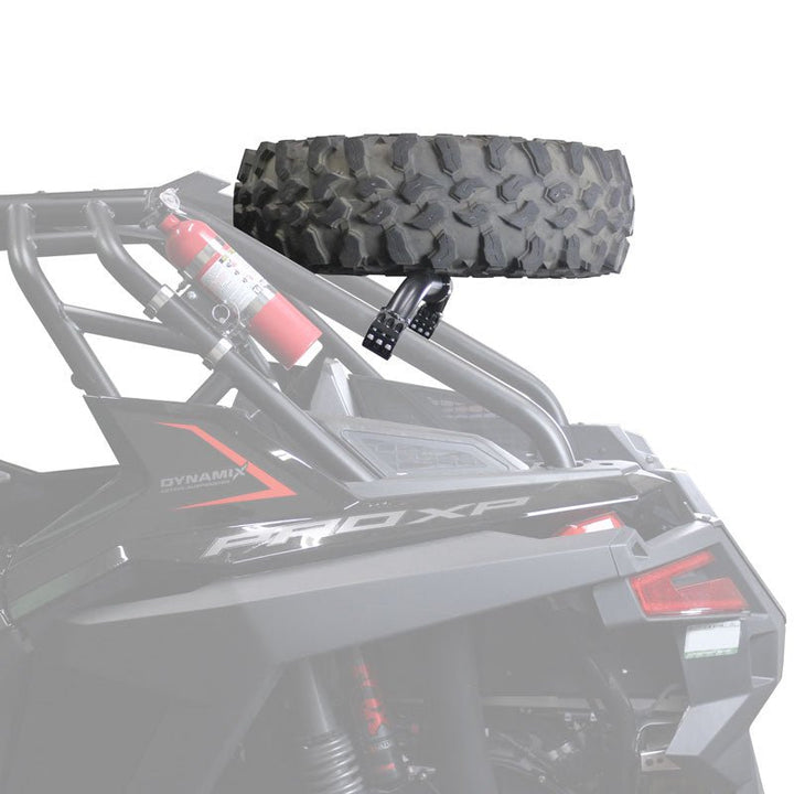 Factory UTV Polaris RZR Pro XP 4 Dual Clamp Spare Tire Mount - Rugged Terrain