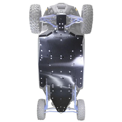 Polaris RZR XP 900 UHMW Skid Plate - Rugged Terrain