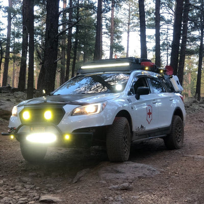 ATC ATC Rack Bracket And Light Kit for Subaru Outback - Rugged Terrain