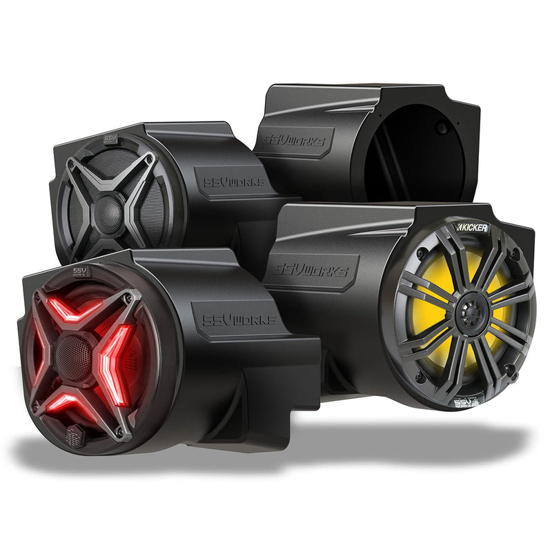 2020 - 2024 Polaris® RZR Pro Series In - Dash 6.5" Speaker - Pods - Rugged Terrain