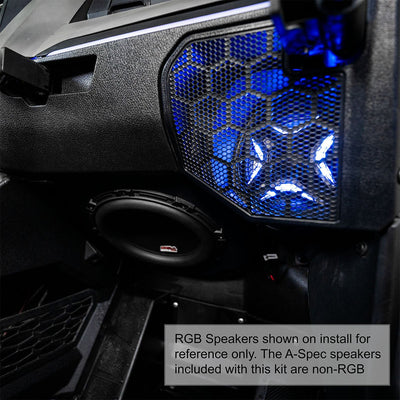 2020 - 2024 Polaris® RZR PRO Series Phase - 4 A - Spec 5 - Speaker 800watt System for Ride Command - Rugged Terrain