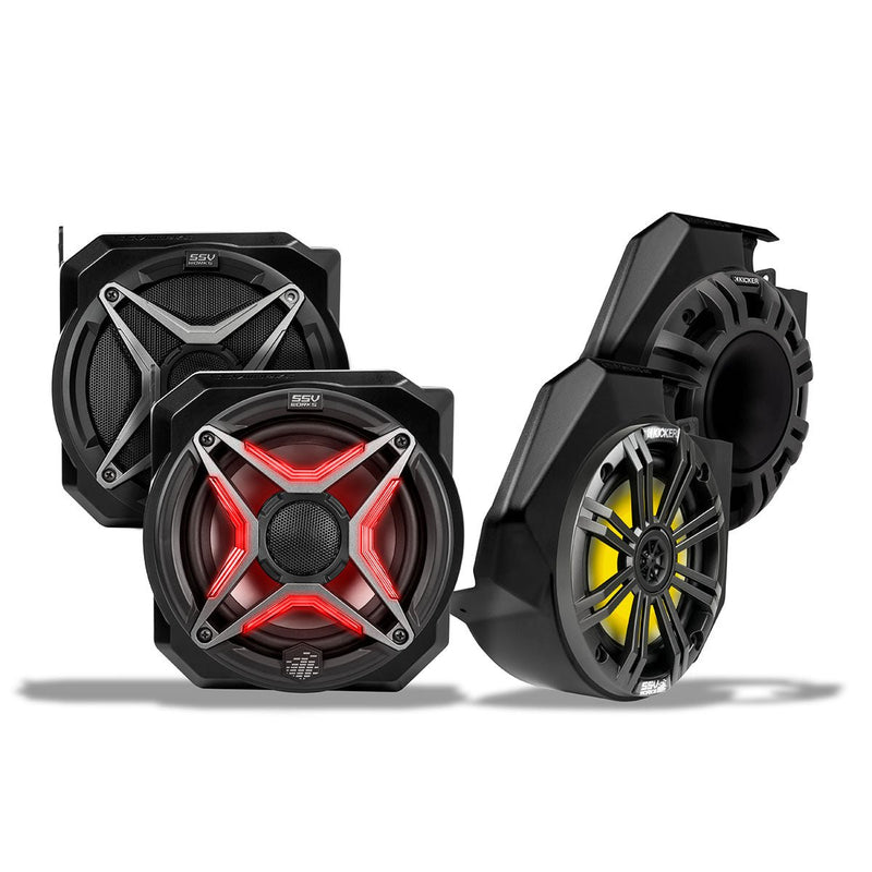 2025 - 2026 Polaris® RZR Pro R / Pro S / Pro XP Front 6.5" Dash Speaker Pods - Rugged Terrain