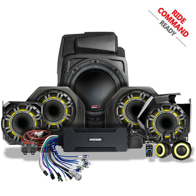 2025 - 2026 Polaris® RZR Pro R / Pro S / Pro XP Phase - 7 K - Spec 7 - Speaker Plug - & - Play Kit for Ride Command - Rugged Terrain