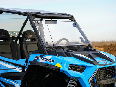 Spike Polaris RZR XP 1000/Turbo Full Tilting Windshield