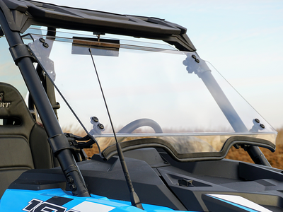 Spike Polaris RZR XP 1000/Turbo Full Tilting Windshield