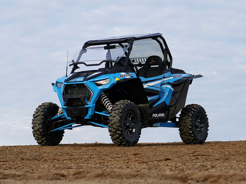 Spike Polaris RZR XP 1000/Turbo Full Tilting Windshield