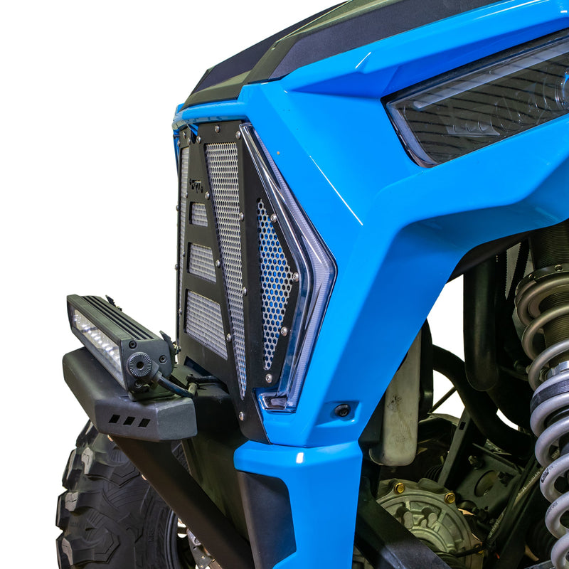 DRT RZR XP 1000 2019+ Turbo, 2018+ Turbo S Aluminum Grill - Rugged Terrain