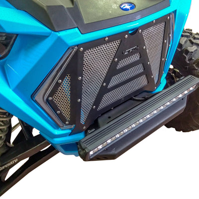 DRT RZR XP 1000 2019+ Turbo, 2018+ Turbo S Aluminum Grill - Rugged Terrain