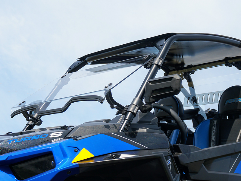 Spike Polaris RZR XP Turbo-S Full Tilting Windshield