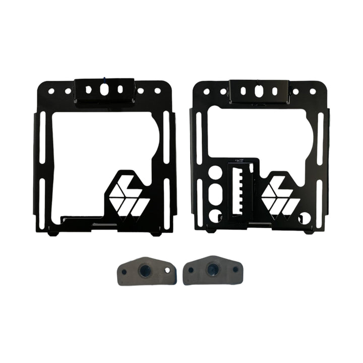 L&W Fab Polaris Seat Lowering Conversion Bases for Polaris RZR 800 / 900 - Rugged Terrain