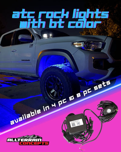 ATC ATC Rock Lights w/ Bluetooth Color - Rugged Terrain
