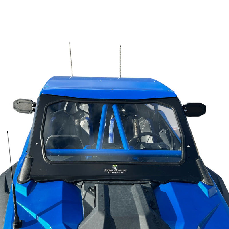 Rugged Terrain Glass Windshield for L&W Fab Cage for RZR Turbo R / Pro S / Pro R - Rugged Terrain