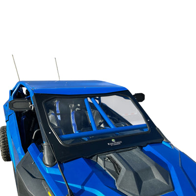 Rugged Terrain Glass Windshield for L&W Fab's Polaris RZR Turbo R / Pro S / Pro R Roll Cage 2 or 4 Seat