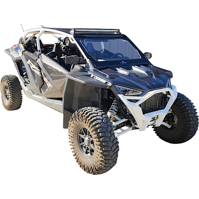 Rugged Terrain Glass Windshield for L&W Fab's Pro XP Roll Cage 2 or 4 seat
