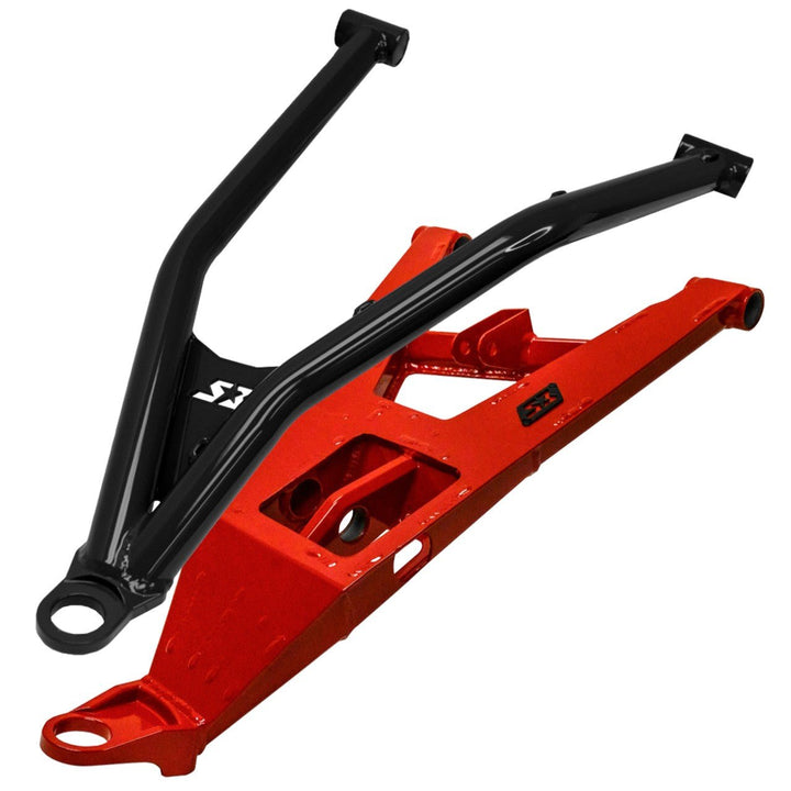 S3 High Clearance Boxed A Arms for RZR Turbo R / Pro R - Rugged Terrain