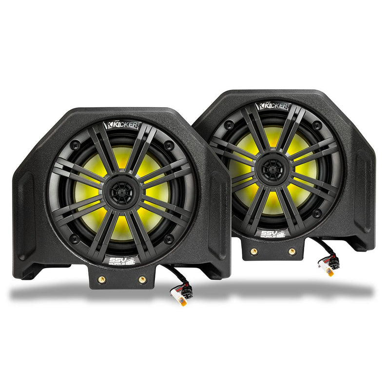 2020 - 2026 Polaris® RZR Pro R / Turbo R / Pro S / Pro XP 6.5" Rear - Hump Speaker - Pods - Rugged Terrain