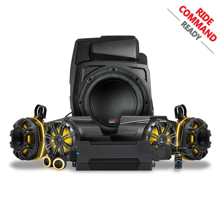 2020 - 2024 Polaris® RZR PRO Series Phase - 6 K - Spec 5 - Speaker 1400watt System for Ride Command - Rugged Terrain