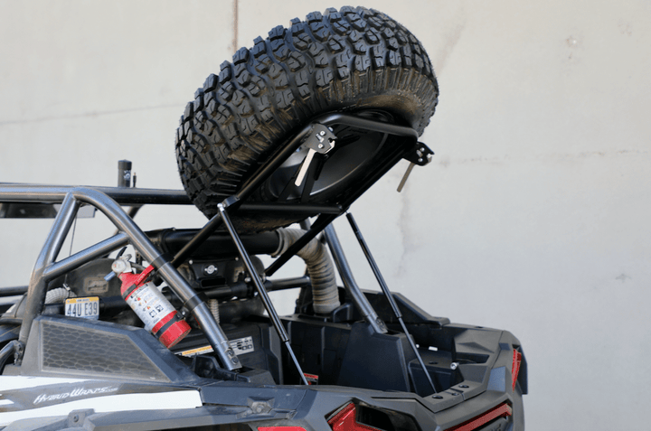 Trinity Racing Spare Tire Carrier - RZR XP1000/Turbo - Rugged Terrain