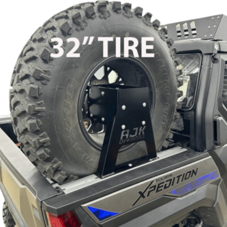 AJK Offroad Spare Tire Carrier | Polaris Xpedition