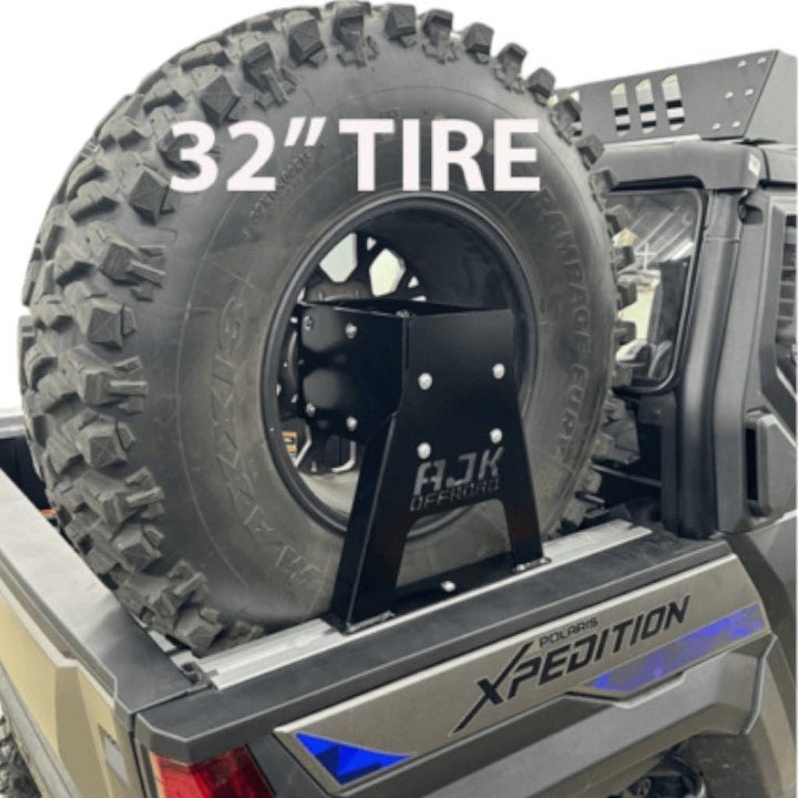 AJK Offroad Spare Tire Carrier for Polaris Xpedition - Rugged Terrain
