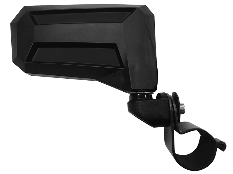 Spike RE-FLEX ADJUSTABLE SIDE MIRRORS W/1.75" CLAMP (PAIR)