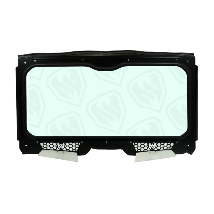 Moto Armor Vented Full Glass Windshield for 2019+ Honda Talon - Rugged Terrain