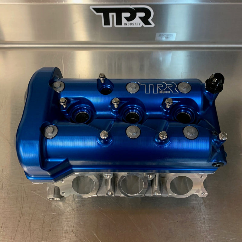 TPR Industry Blue Billet Valve Cover | Can-Am X3