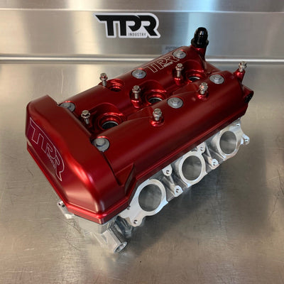 TPR Industry Red Billet Valve Cover | Can-Am X3