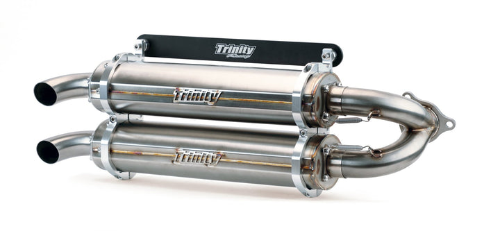 Trinity Racing Stainless Steel RZR TURBO/S SLIP ON - Rugged Terrain