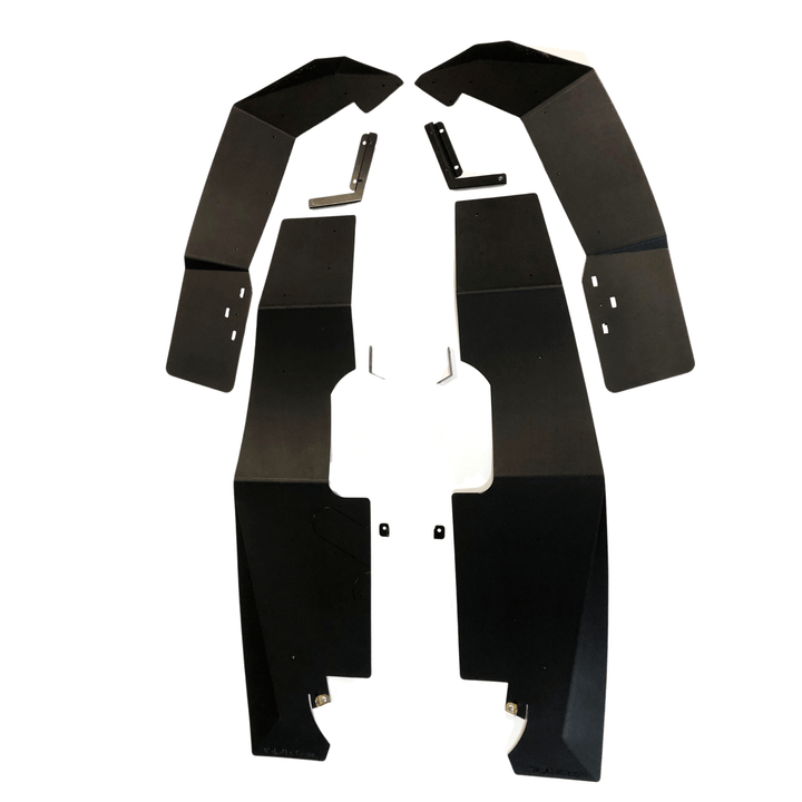 Trail Armor Mud Flap Extensions / Fender Flares for 14 - 18 Polaris RZR XP 1000 / XP Turbo - Rugged Terrain