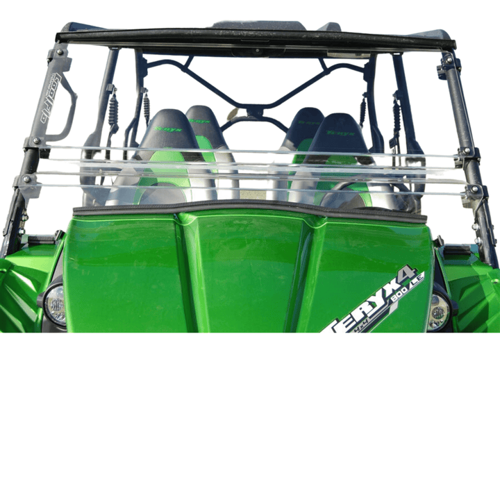 Trail Armor CoolFlo Windshield with fast clamps for 2012 - 2020 Kawasaki TERYX / TERYX4 - Rugged Terrain