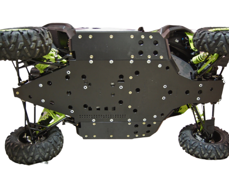 Trail Armor Full Skids with Slider Nerfs | 2015-17 Can-Am Maverick X / Turbo  (Installed)