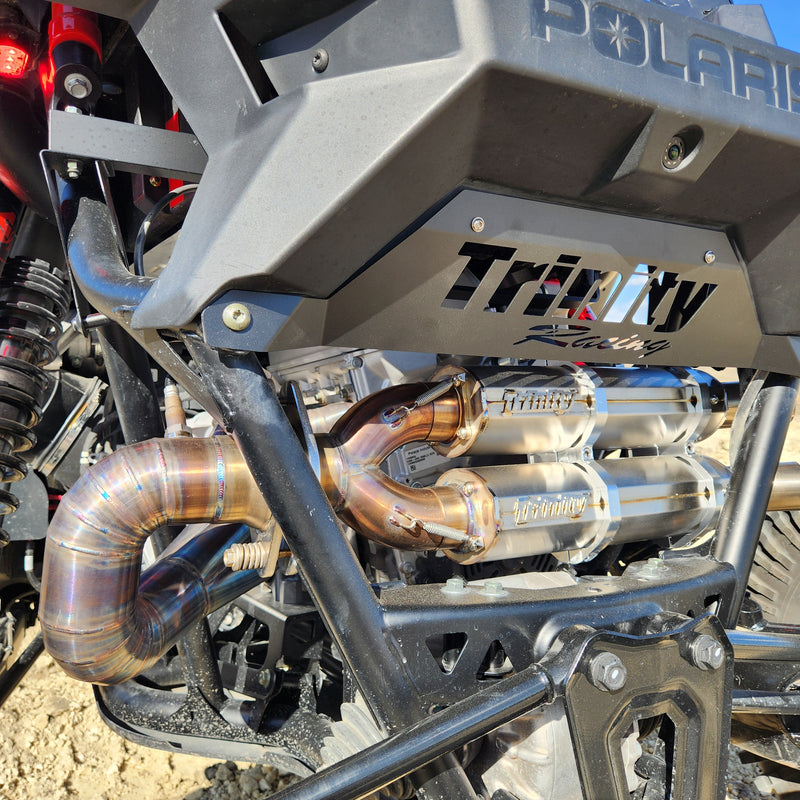 Trinity Racing Header & Slip On Exhaust For 2022+ Polaris RZR Pro R