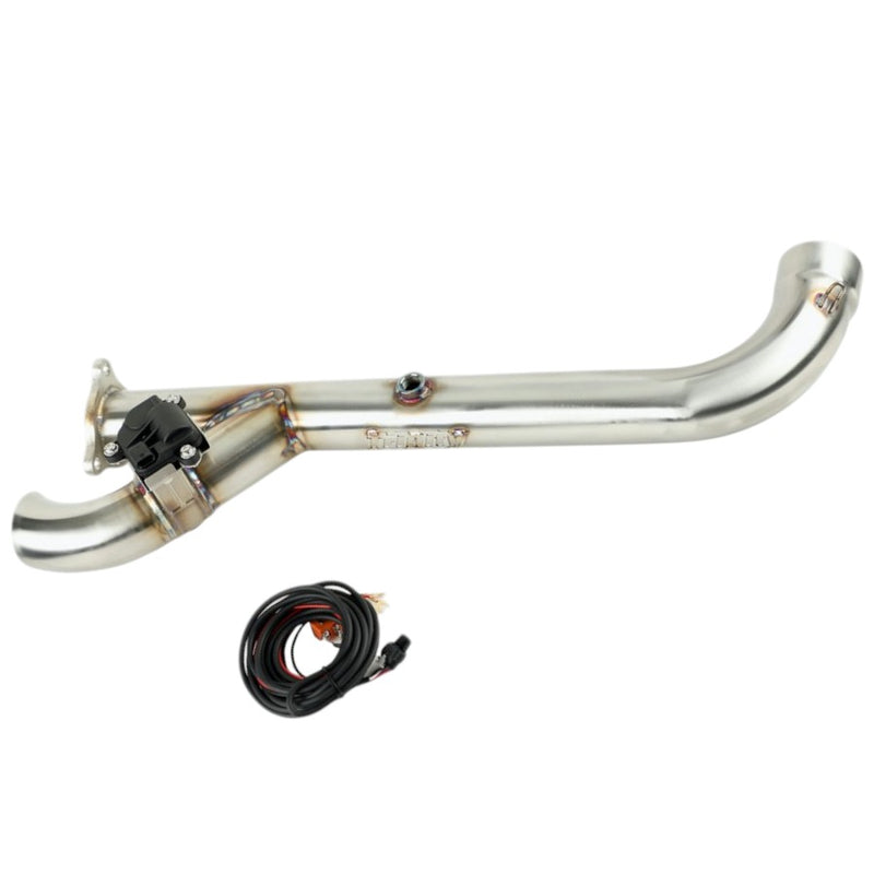 Trinity Racing Side Piece Header Pipe & Electronic Cutout | RZR Pro XP / Turbo R