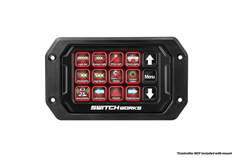 Universal Flush Mount for SWITCH Works Alpha12 - Rugged Terrain