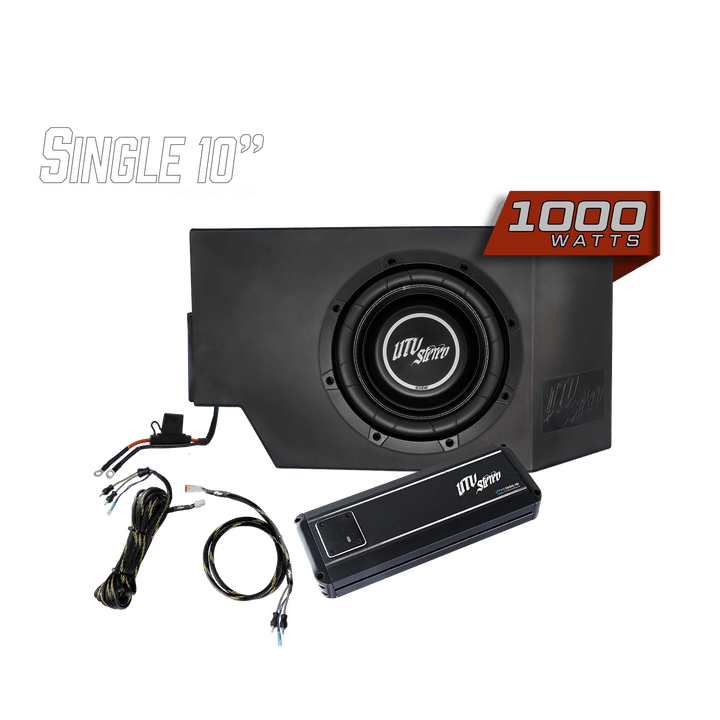 Can - Am® Defender 1000W Single Driver Side 10" Subwoofer Kit | UTVS - DEF - SUB - 1000 - DRIVER - Rugged Terrain