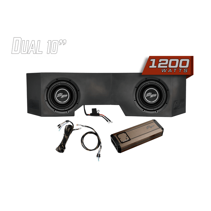 Can - Am® Defender 1200W Dual 10" Subwoofer Kit | UTVS - DEF - SUB - 1200 - 2 - Rugged Terrain