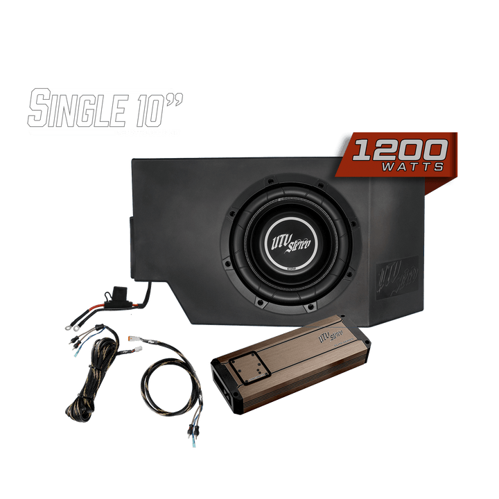 Can - Am® Defender 1200W Single Driver Side 10" Subwoofer Kit | UTVS - DEF - SUB - 1200 - DRIVER - Rugged Terrain
