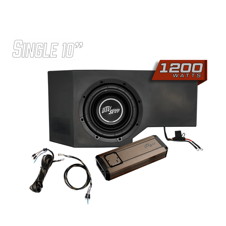 Can - Am® Defender 1200W Single Passenger Side 10" Subwoofer Kit | UTVS - DEF - SUB - 1200 - PASS - Rugged Terrain