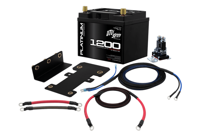 Kawasaki Teryx H2 2nd Battery Kit | UTVS - H2 - 2BATT - KIT - Rugged Terrain