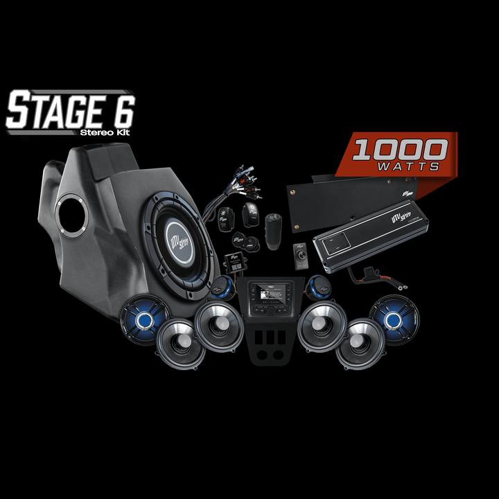 RZR® Pro Series Signature Stage 6 Stereo Kit | UTVS - PRO - S6 - S - Rugged Terrain