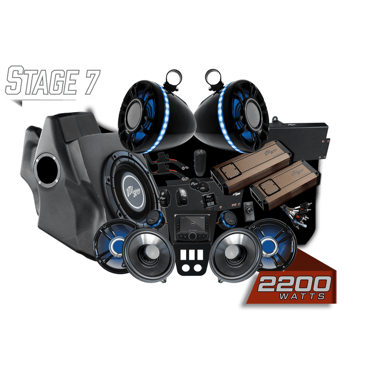 RZR® Pro Series Elite Stage 7 Stereo Kit | UTVS - PRO - S7 - E - Rugged Terrain