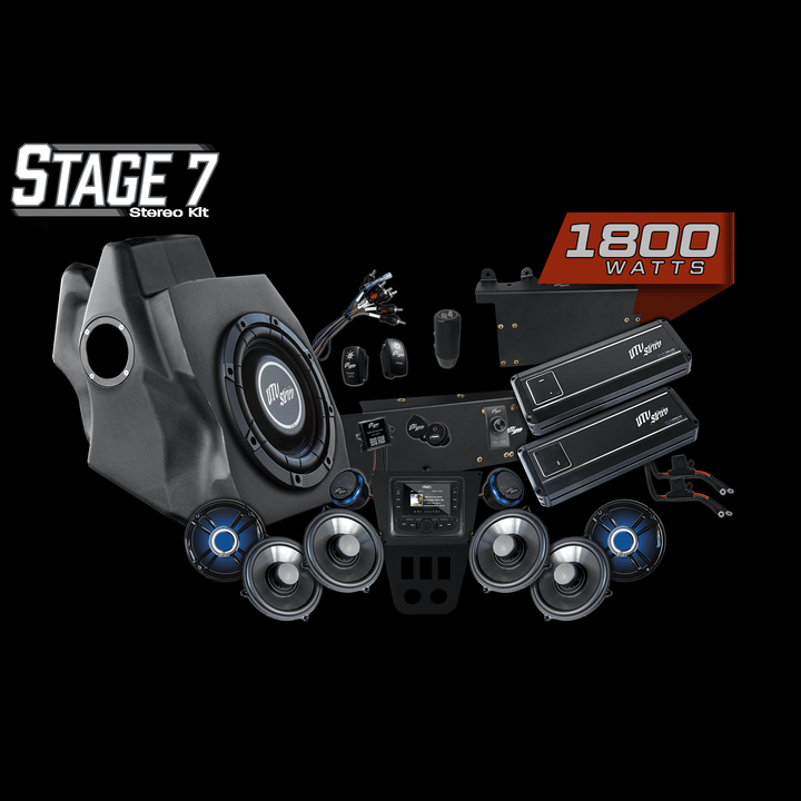 RZR® Pro Series Signature Stage 7 Stereo Kit | UTVS - PRO - S7 - S - Rugged Terrain