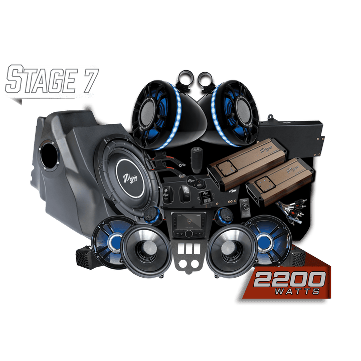 2025+ RZR® Pro Series Elite Stage 7 Stereo Kit | UTVS - PRO2 - S7 - E - Rugged Terrain